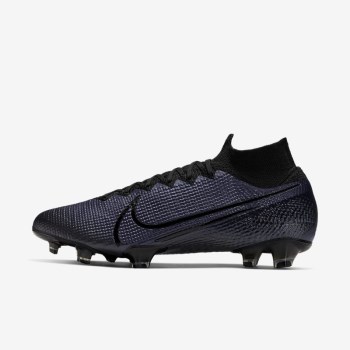 Nike Mercurial Superfly 7 Elite FG - Férfi Focicipő - Fekete/Fekete